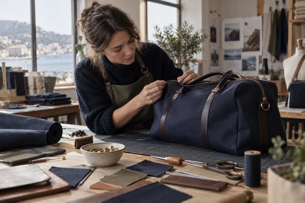 Behind the work at Roam Supply — illustrative scene